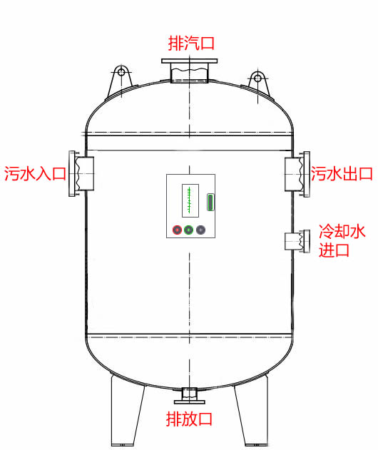 排污降温罐-排污减温罐